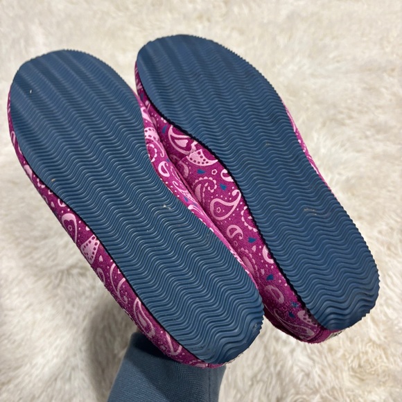 Ugg Australia Amila Moccasins Pink Leather Loafer Shoes Slippers Womens Size 6 - Picture 4 of 9